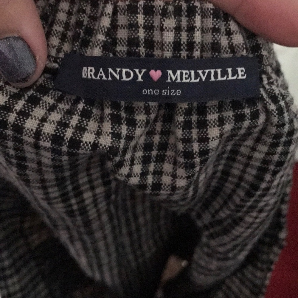 Brandy Melville plaid skirt